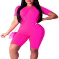 thumbnail image 1 of 2PCS/Set Women Sports Suit Crop Top Pants Outfit Yoga Workout Clothes Tracksuit, 1 of 6