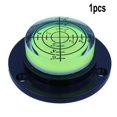 thumbnail image 1 of Lefu 50 x 12 mm Niveau à Bulle Noir Angle Clair Mini Niveleur Rond Bullseye, 1 of 7