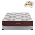 thumbnail image 1 of ViscoLogic Aspire 10-Inch Orthopedic Luxury Gel Memory Foam Twin Size Mattress With Free Egyptian Bedsheet Set  (Twin Mattress in a Box), 1 of 5