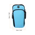 thumbnail image 2 of Unique Bargains Phone Arm Band for Running Armband Cell Phone Holder Running Phone Carrier Blue, 2 of 5