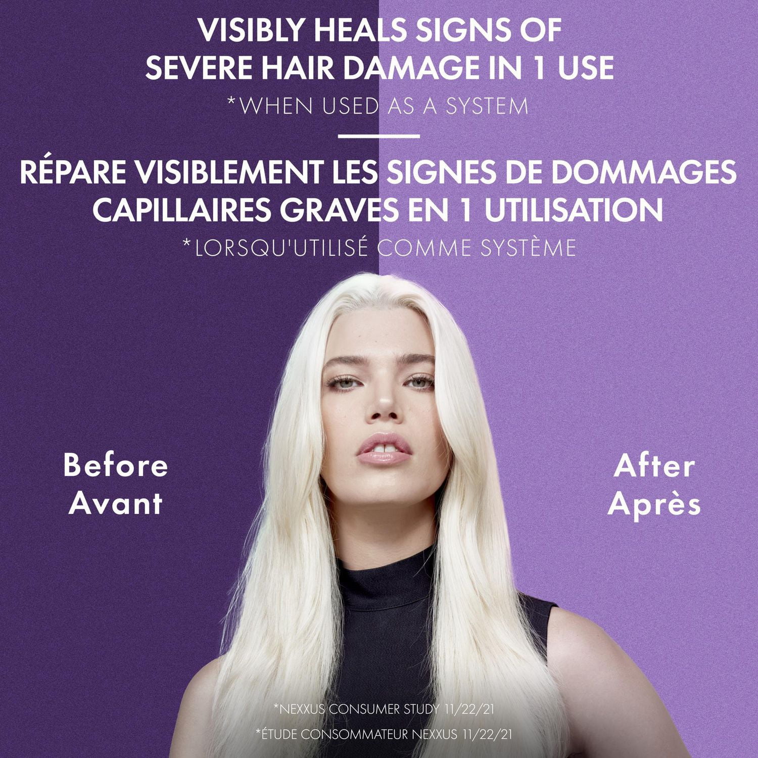 Nexxus Keraphix avec ProteinFusion Shampooing Réparateur