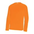 thumbnail image 1 of Gravity Threads Youth Long-Sleeve Moisture WickenIng Shirt - Neon Orange - Medium, 1 of 1