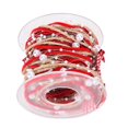 thumbnail image 5 of Christmas Ribbon 3.0cm Wide Red and White for DIY Gift Wrapping Parties and Weddings, 5 of 5