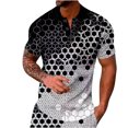 thumbnail image 1 of Birdeem Ensemble Estival de Survêtement pour Hommes, Chemise Mode Décontractée à Manches Courtes, Blouse et Chemise à Col Rabattu à Manches Courtes, 1 of 1