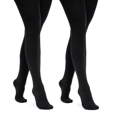 Collants doublés en polaire Muk Luks pour femmes, 2 paires