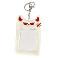 thumbnail image 1 of Thinsony Kpop Photocard Holder Keychain Plush Devil Cover ID Card Cute Sleeve Waterproof Portable Card Holder white, 1 of 6
