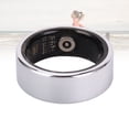 thumbnail image 1 of Ring Smart Ring Health Tracker  Connection IP68 Water Proof Sleep Fitness Ring with  Control Step Counting for Women Men Silver, 1 of 7