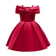 thumbnail image 1 of SXcggal One Robe Élégante pour Fille, Épaules Dénudées, Ligne A, Robe de Fête Décontractée, Respirante, Mignonne, Robe Décontractée pour Fille, 1 of 8