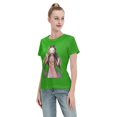 thumbnail image 4 of Women's Basic Short Sleeve T-Shirt Demon Slayer Blade Nidouzi, 4 of 6
