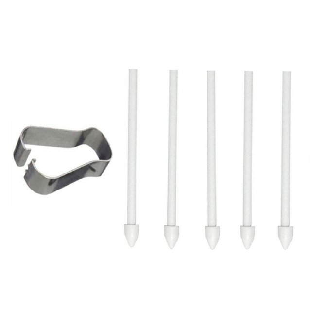 5x Pen Nibs Replacement, Stylus Tips, for Tab S7 S7+ Tab S6 Lite, for Note , Drawing Accessories