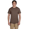 thumbnail image 2 of Hanes 5170 Comfortblend Ecosmart T-Shirt à Col Rond pour Hommes Taille 2X, Brun Chiné., 2 of 6