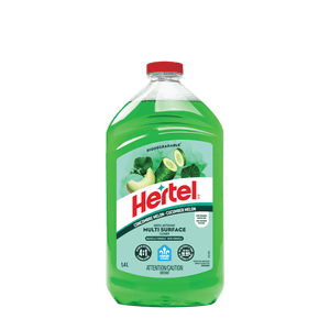 Hertel Multi-surface cleaning disinfectant dilutable, Cucumber melon, 1.4L