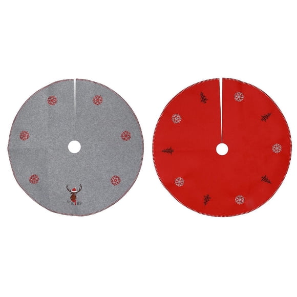 Felt Tree Skirt - Set of 2