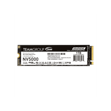 Team Group NV5000 M.2 2280 1TB PCIe 4.0 x4 with NVMe Internal Solid State Drive (SSD) TM8FGM001T0C101