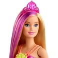thumbnail image 3 of Poupée Barbie Royale Barbie Dreamtopia Blonde avec méche violette, 3 of 6