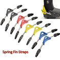 thumbnail image 3 of Tignapoo Dual-Purpose Stainless Steel Spring Heel Fins with Jet Fin Design, OMS Straps, Yellow, XS Size for Adults, 3 of 6
