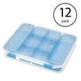 thumbnail image 2 of Sterilite Étui Compartimenté Empilable en Plastique Petit Contenant de Rangement avec Couvercle, Lot de 12, 2 of 3