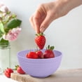 thumbnail image 3 of PEONAVET Grain Bowl Plastic Bowls- Microwave- Dishwasher Safe Cereal Bowl Large 12x6cm X 1pcs, 3 of 6
