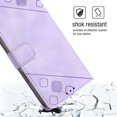 thumbnail image 5 of Compatible with iPhone 14 Pro Max Classic Embossed PU Leather Case with Card Holder Shockproof Cover, 5 of 5