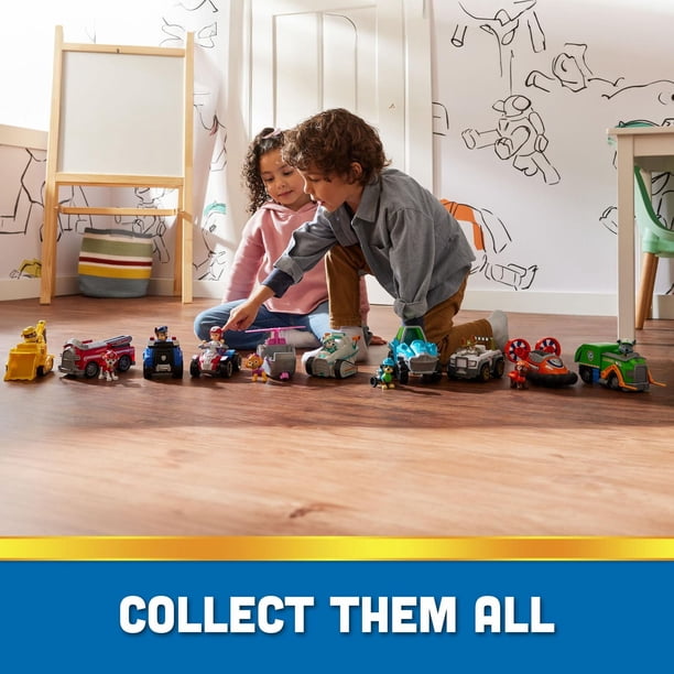 Pat' Patrouille – Camion De Chase Avec 6 Figurines – Plus De 25 Cm – Treuil Et Barricade – Dès 3 Ans