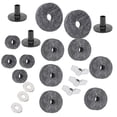 thumbnail image 1 of Écrous de Tambour Antidérapants, Kit de 21 Pcs en Feutre Durable, Accessoires pour Instruments de Musique, Protection, Maison, 1 of 8