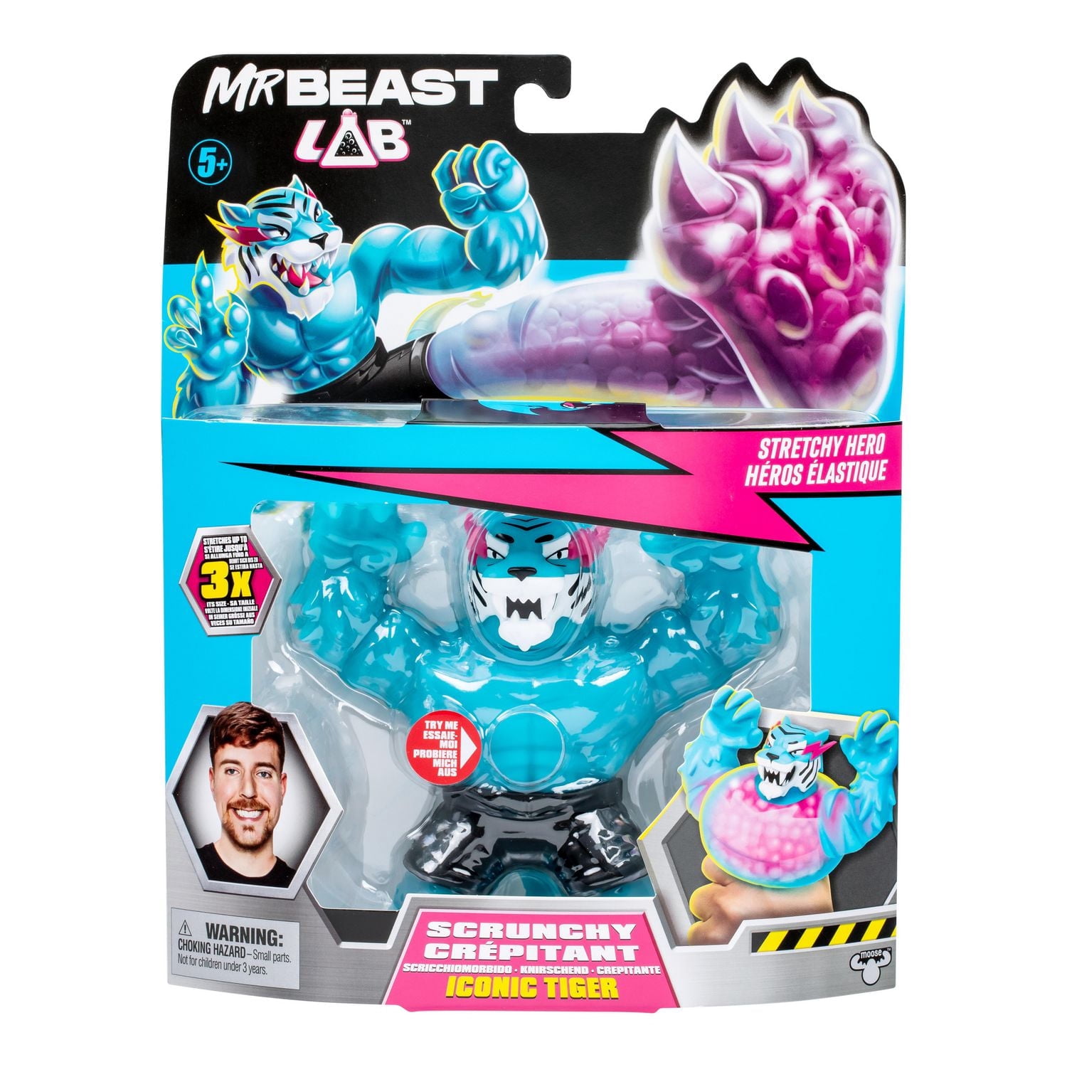 MrBeast Lab Stretchy Hero Iconic Tiger - Walmart.ca