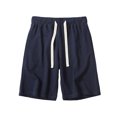 thumbnail image 1 of Besolor Men's Athletic Sweat Shorts Casual Elastic Waist Drawstring Workout Running Shorts with Pockets, 1 of 2