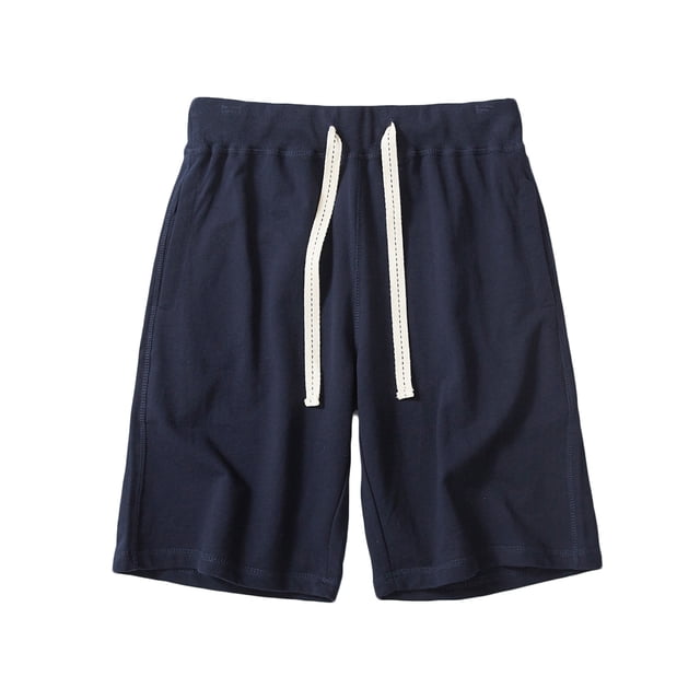 Besolor Men's Athletic Sweat Shorts Casual Elastic Waist Drawstring Workout Running Shorts with Pockets