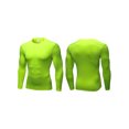 thumbnail image 2 of Innerwin Hauts de Musculation à Manches Longues T-Shirt de Sport pour Hommes Couche de Base de Gym Chandails de Compression Décontractés Vert Pâle L, 2 of 3