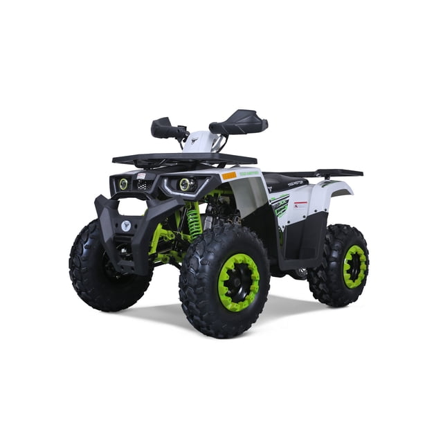 Tao Motor Raptor 200 Sport Adult ATV (Assembly Required), Gas Power 169CC 4-Stroke Ride on Toys, Max Loading 330Lbs, White