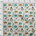 thumbnail image 3 of oneOone Polyester Spandex Green Fabric Earth Sewing Craft Projects Fabric Prints By Yard 56 Inch Wide, 3 of 4