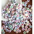thumbnail image 1 of DIY Beading Kit with Acrylic Oblate Beads and Colored Letters for Bracelet Making, 1 of 6