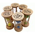 thumbnail image 4 of thinsony 6 Pieces Sand Timer Toothbrush Timer for Serve Catering Yoga Exercising, 4 of 9