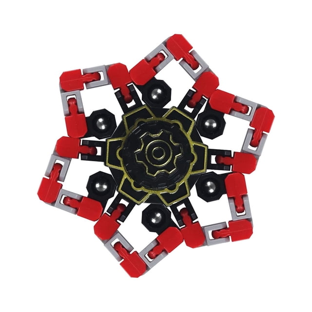 Yeacher DIY Fidget Spinner Hand Finger Spinner Changeable Chain Shape 360° High-speed Rotation Bearing Focus