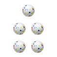 thumbnail image 2 of Ruiboury Dog Rugby Toy With Irregular Bounce And ETPU For Interactive Play With Good Wear Resistance White color 7cm 5Set, 2 of 6