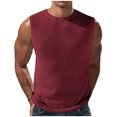 thumbnail image 2 of DPTALR Pull Décontracté pour Hommes Col Rond Débardeur de Sport Blouse, 2 of 6