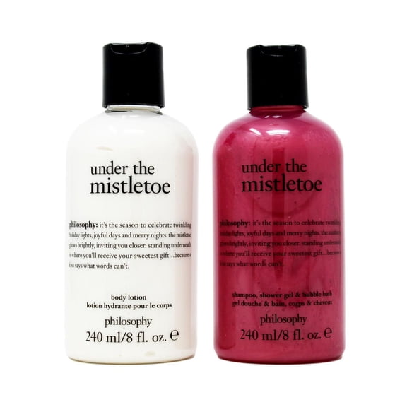 Philosophy sous le Gui Ensemble-Cadeau Bain & Corps