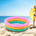thumbnail image 2 of Fdit Piscine Gonflable Souple pour Enfants, Garçon, Forme Ronde, Couleur Vive, Bassin pour Bébé, Piscine, Piscine, 2 of 8