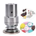 thumbnail image 4 of Button Maker Mould, Cover Pin Button Parts Lightweight  For Home Use For Sewing Craft, 4 of 8