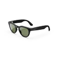 thumbnail image 1 of Ray-Ban Meta Headliner (Gen 2) Smart Glasses with AI, Photo, Video, Audio & Messaging | Shiny Black/ Green - Size – Standard, Fit – High Bridge – Open Box, 1 of 5