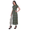 thumbnail image 2 of Moomaya Robe Kurti Longue Indienne Imprimée en Coton Tunique Robes pour Femmes, 2 of 5