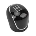 thumbnail image 2 of Knob, Great Hand Feeling Durable Car Gear  Knob Head Black Fine Workmanship  Replacement For Kuga 02/2008- For Auto Parts 5-Speed, 2 of 8