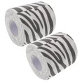 thumbnail image 2 of Shisuyan 2pcs Zebra Print Toilet Paper Fun And Unique Bathroom Tissue With Animal Print Design For Bathroom Decor, 2 of 8