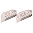 thumbnail image 2 of Decodeary Wood Marbling SelfAdhesive Skirting Line Exquisite Workmanship And Retro Fashion PVC Waterproof Waist Line For Wall PVC Beige vine flower 2Set, 2 of 6