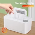 thumbnail image 3 of Wet Wipe Heater Warmer With LED Display Wet Towel Dispenser Portable USB Wipe Warmer Napkin Heating Box, 3 of 6
