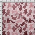 thumbnail image 4 of oneOone Polyester Spandex Brown Fabric Abstracts Fabric For Sewing Printed Craft Fabric By The Yard 56 Inch Wide, 4 of 4
