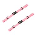 thumbnail image 1 of jinwen 2 Pcs Sangles Universelles en Nylon pour Sac à Dos Harnais de Poitrine Ceintures Sangle de Taille Pinces Sangle de Taille Rose, 1 of 9