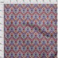 thumbnail image 3 of oneOone Cotton Cambric Fabric Stripe Ikat Print Fabric BTY 56 Inch Wide, 3 of 4