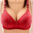 thumbnail image 1 of AherBiu Wireless Bras for Women Plus Size Comfort Soft Full Coverage High Support Push up Bralette Solid Color Bras, 1 of 9