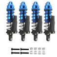 thumbnail image 1 of stanreset Aluminum Alloy 1/16 Front Rear Shock Absorber For SLASH Huan 727 Crawler 4pcs RC Car Accessories Replacement Parts TYPE12, 1 of 6